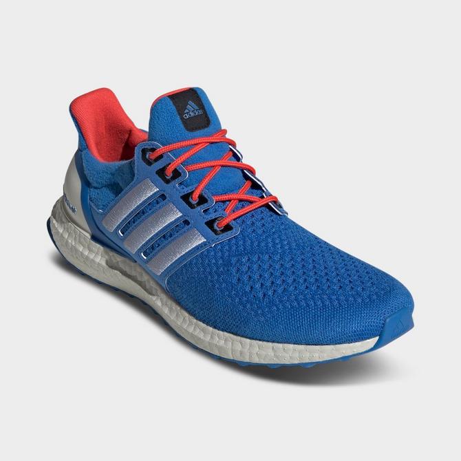 Bright blue hot sale running shoes