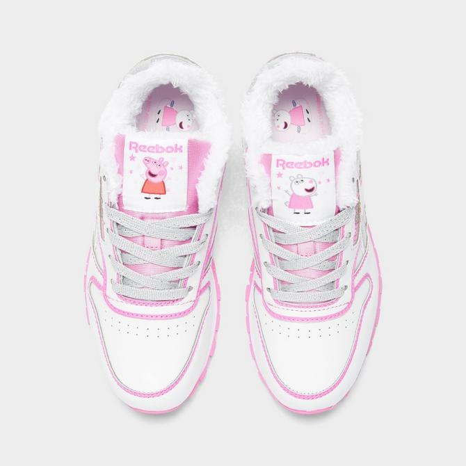 Girls' Little Kids' Reebok Peppa Classic Leather Casual Shoes| JD Sports