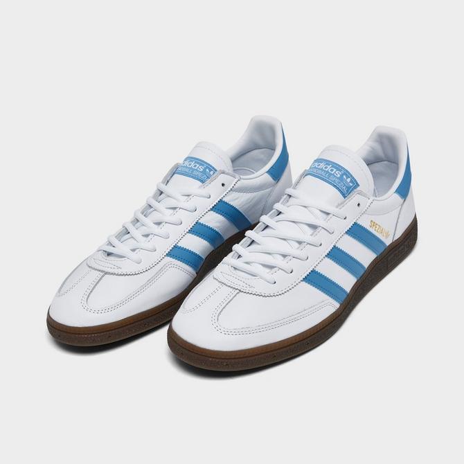 White and cheap blue adidas originals