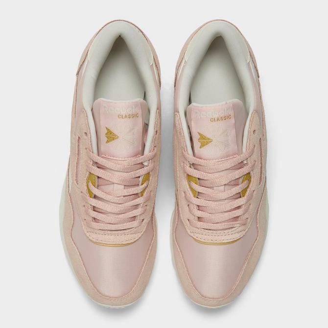 Reebok classic cheap trainers womens gold