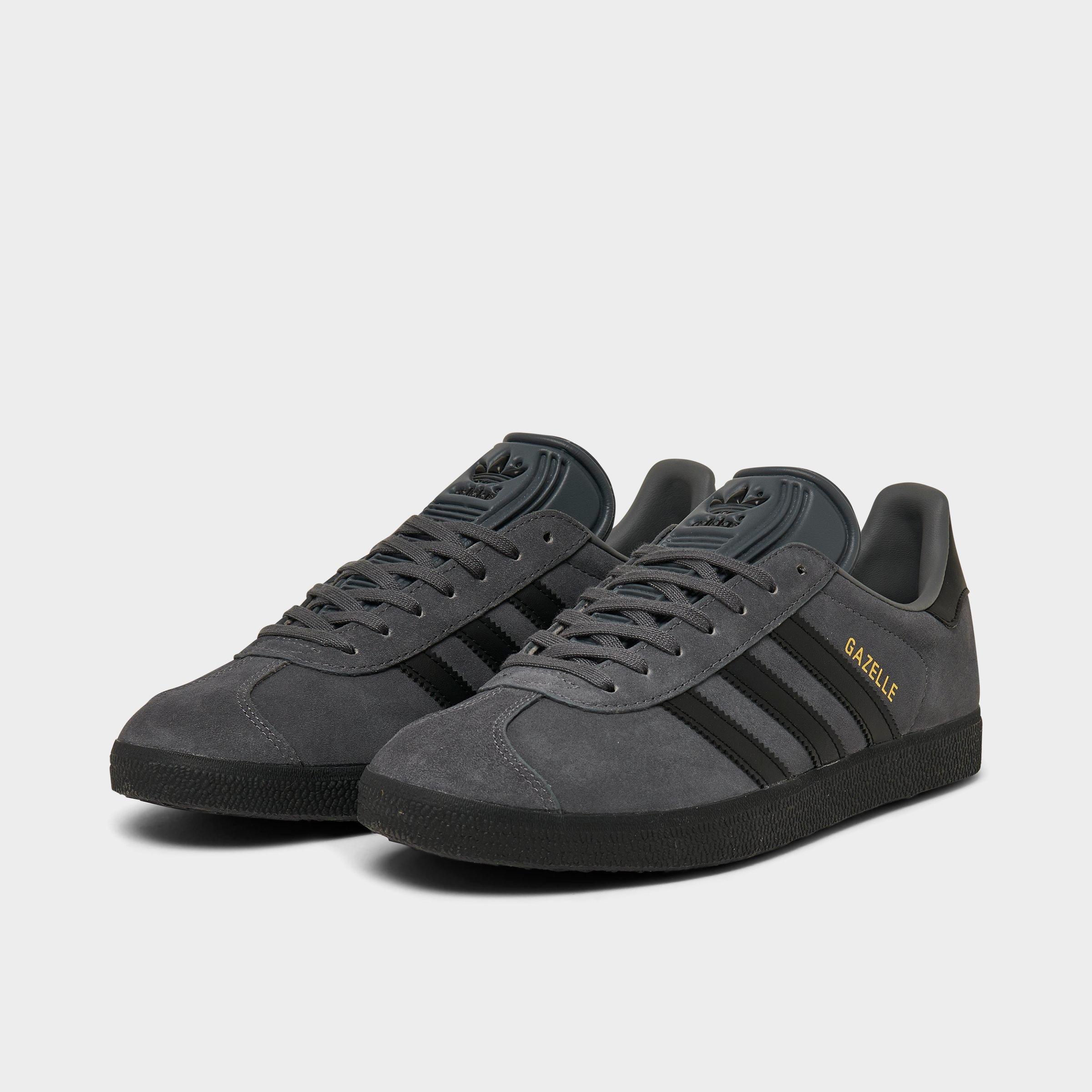 adidas gazelle grey and black