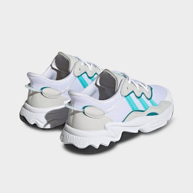 Adidas ozweego white discount aqua