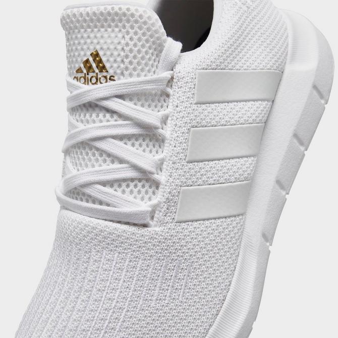 Adidas white swift running shoes best sale