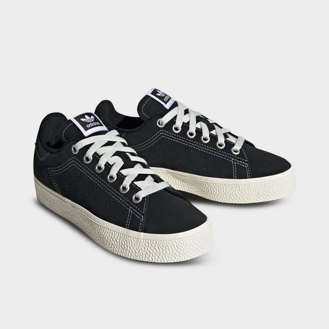 Adidas stan smith black junior best sale