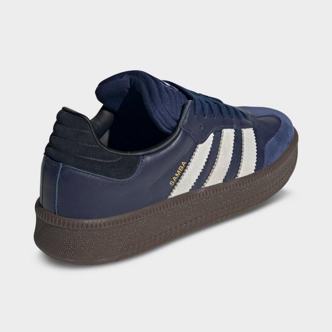 Adidas samba blue suede clearance