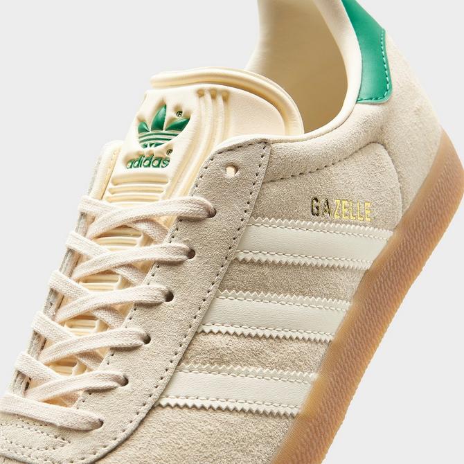 Adidas gazelle sale cream womens