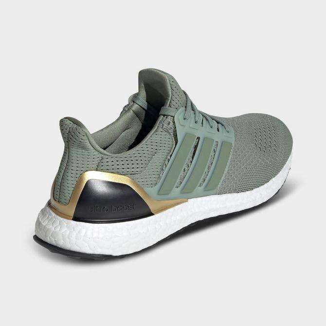 Adidas ultra boost core black 2025  true green  gold met