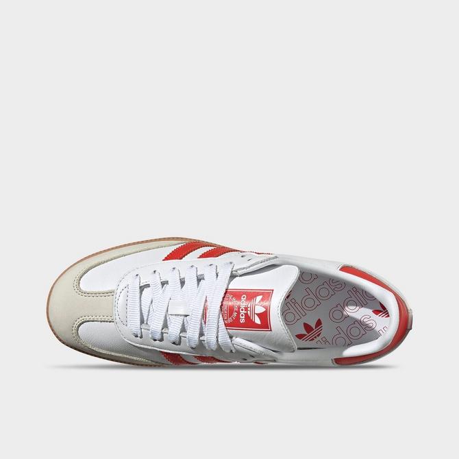 Adidas Samba OG Womens White Solar Red Shoes