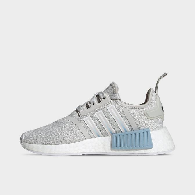 Big kids' adidas nmd r1 casual shoes white sale