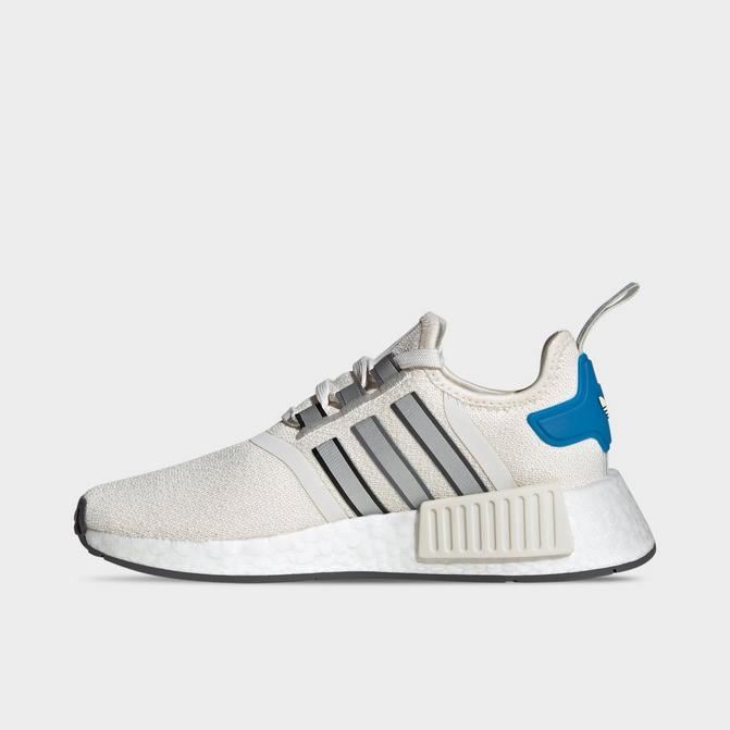 Adidas nmd r1 on sale blue and white