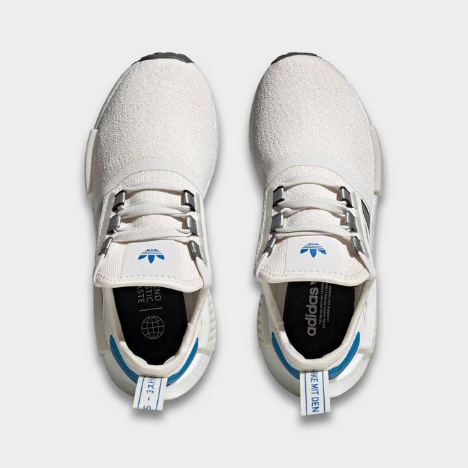 Kids adidas hot sale nmd white