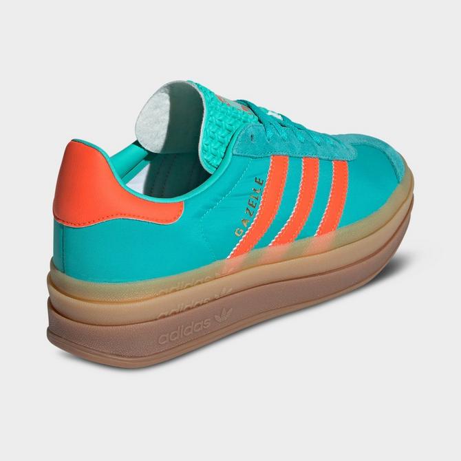 Womens mint green adidas gazelles sales