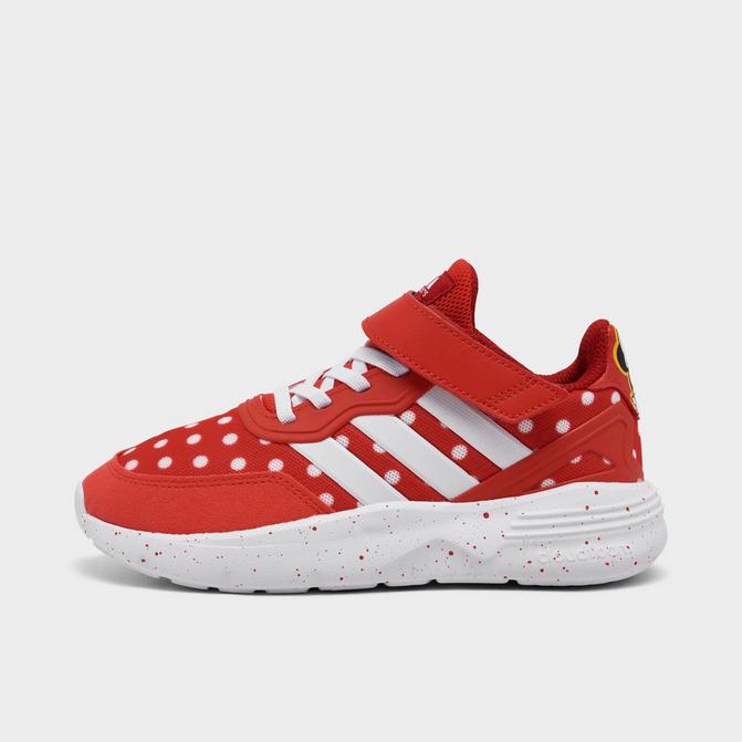 Red adidas cheap shoes for girls