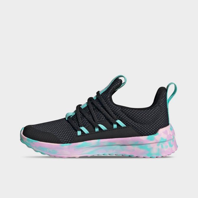 Adidas lite racer adapt black and pink sale