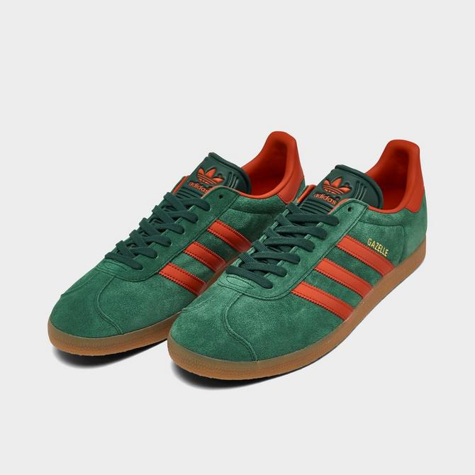 Adidas red and store green