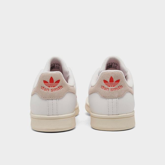 Womens adidas stan smith clearance red