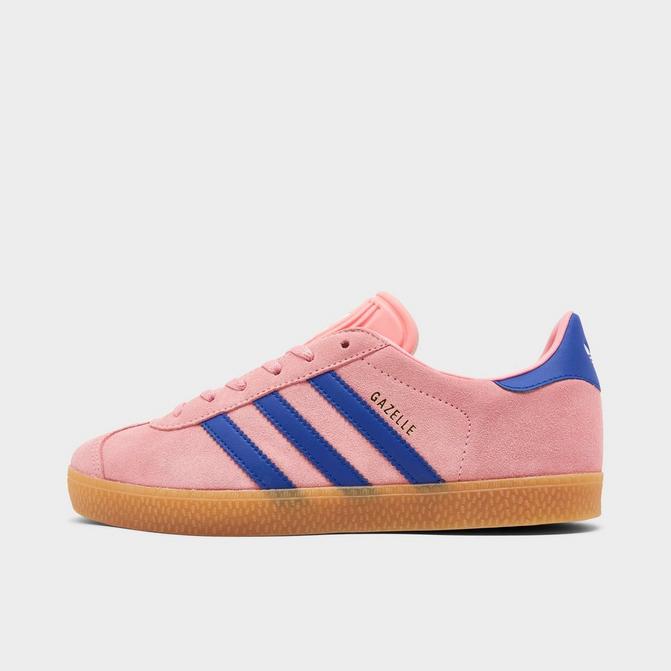 Adidas white gazelle junior trainers hotsell