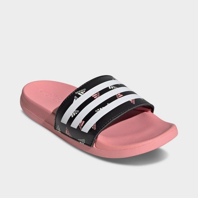 Big Kids adidas adilette Comfort Slide Sandals JD Sports