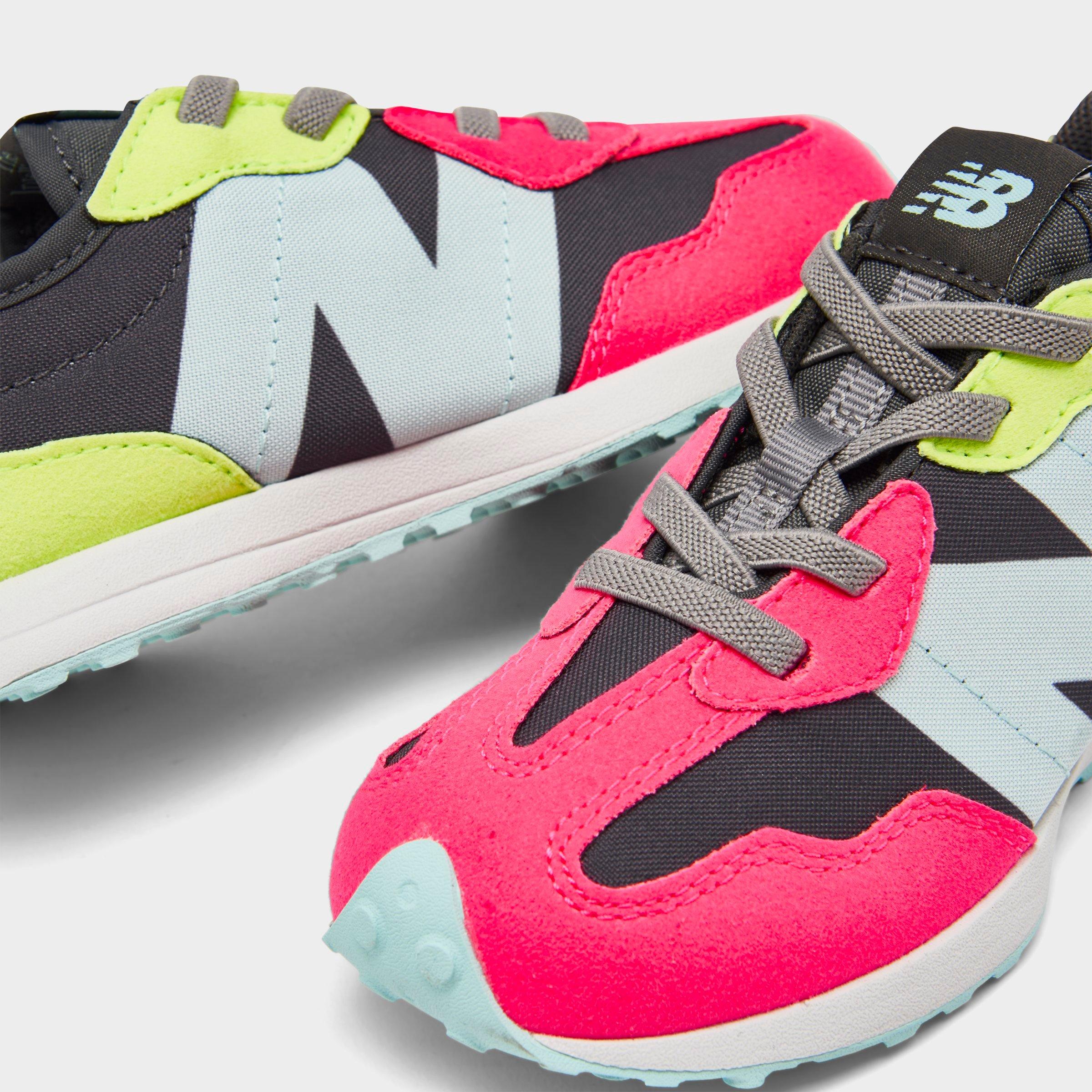 new balance 327 grey and pink