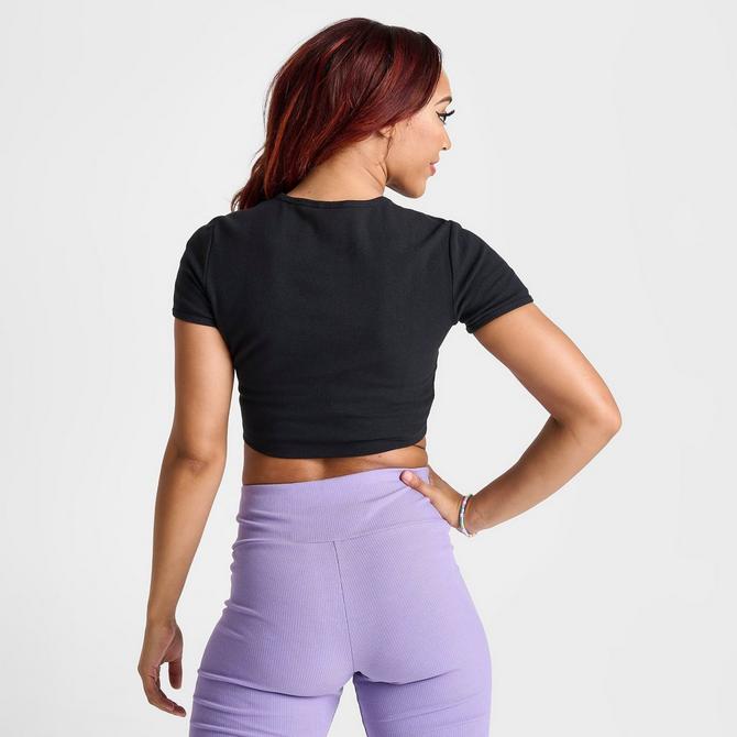 Essential's Crop Top - Periwinkle -Darddi Collections