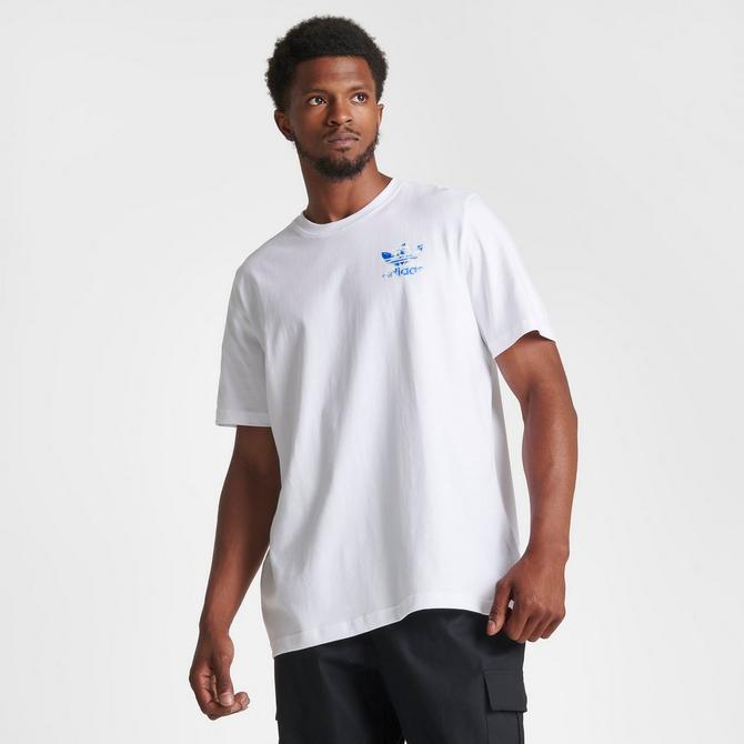 Men s adidas Originals Cloudy Trefoil Graphic T Shirt JD Sports