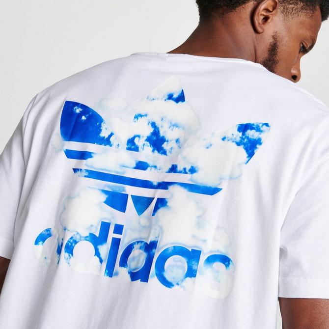 adidas T-Shirt| Trefoil Cloudy Men\'s Sports Graphic JD Originals
