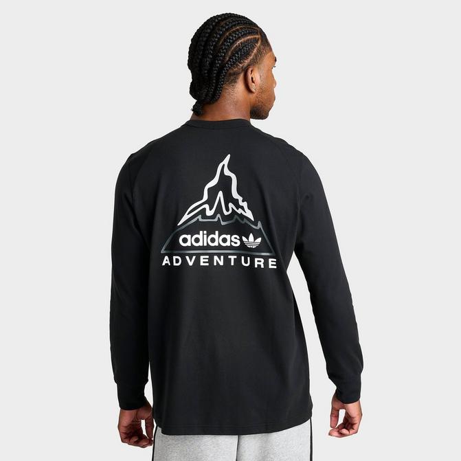 Men\'s adidas Long-Sleeve | Graphic Adventure Graphic T-Shirt Originals JD Sports