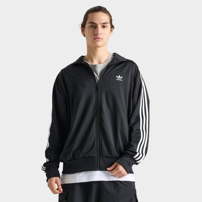 Adidas originals track jacket black on sale