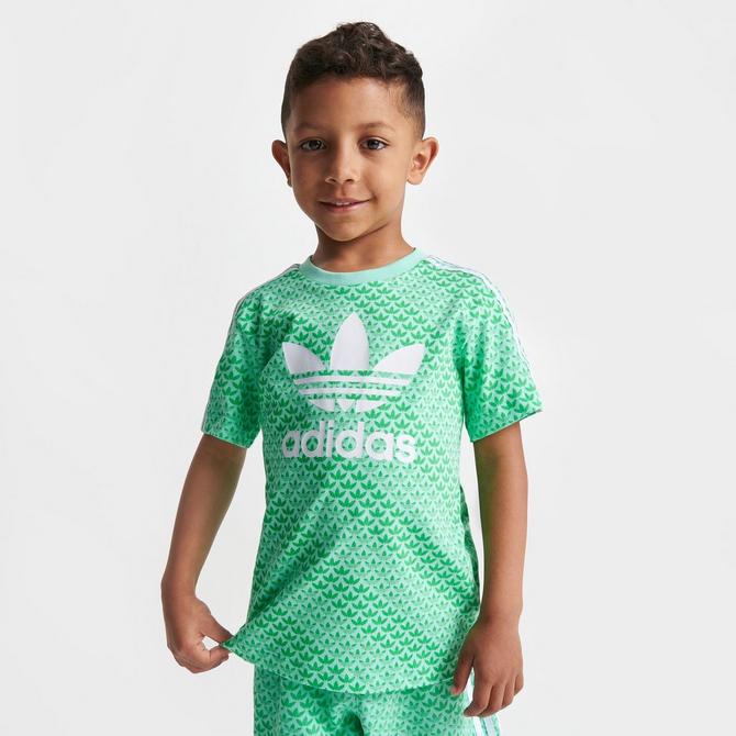 Kids' Toddler adidas Originals Monogram T-Shirt and Shorts Set| JD Sports