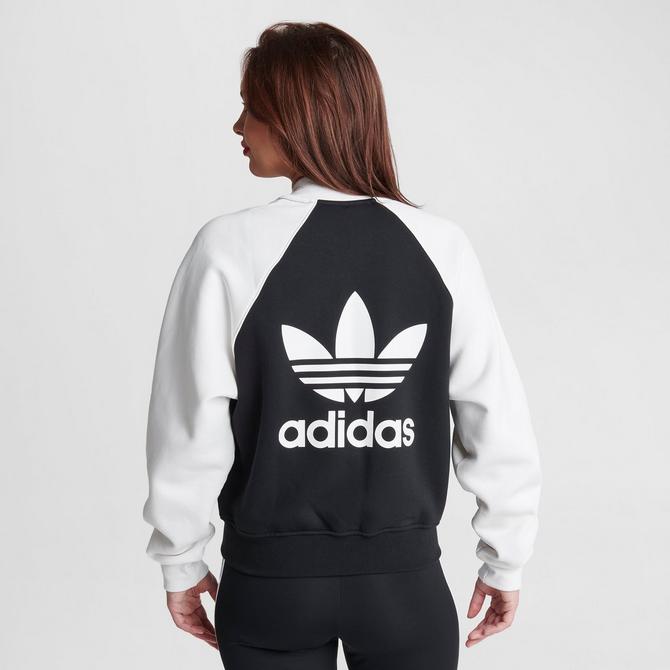 Adidas hot sale windbreaker trefoil