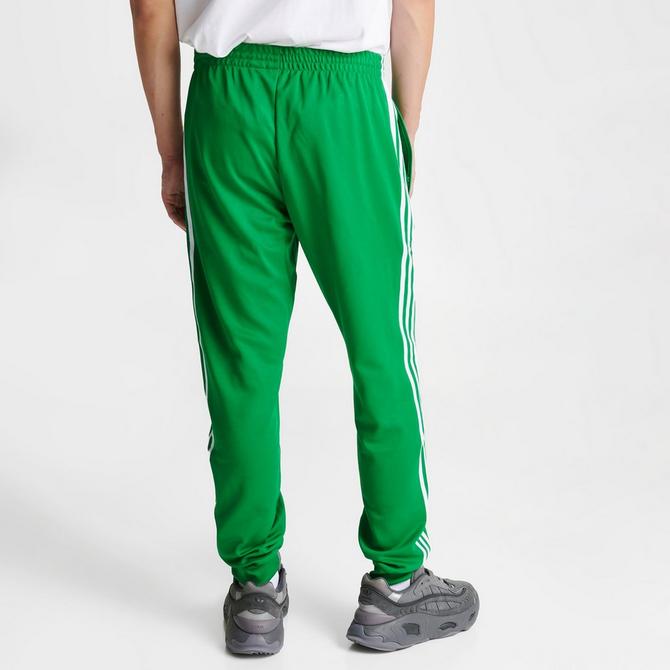 adidas Originals Track pants SST in green/ white