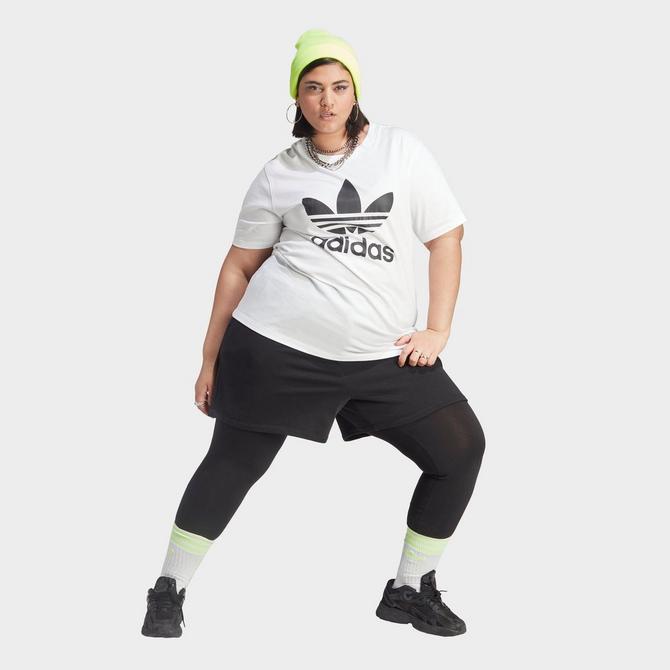 Festival Krankzinnigheid Carry Women's adidas Originals adicolor Classics Trefoil T-Shirt (Plus Size)| JD  Sports