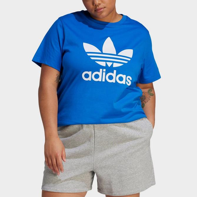 Women\'s adidas Originals adicolor Classics Trefoil T-Shirt (Plus Size) | JD  Sports