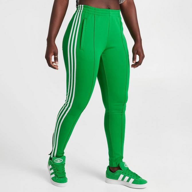 Adidas Superstar Track Pants Modern Slim Fit Multi-color Stripe Womens Size  M
