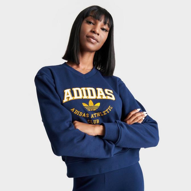 Adidas store athletic sweatshirt