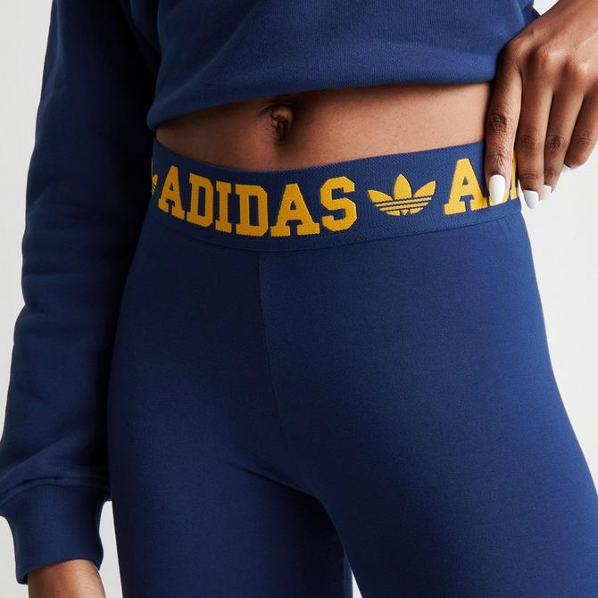 Adidas leggings hotsell navy blue