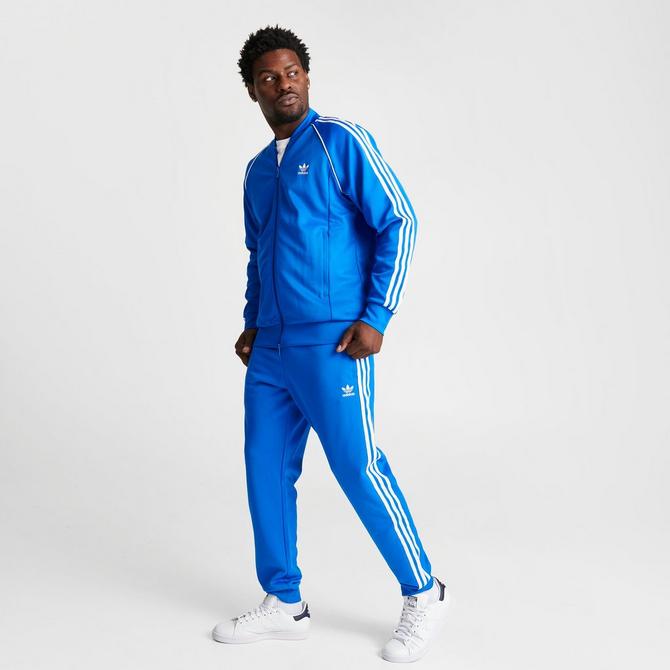 Adidas superstar track top cheap bluebird