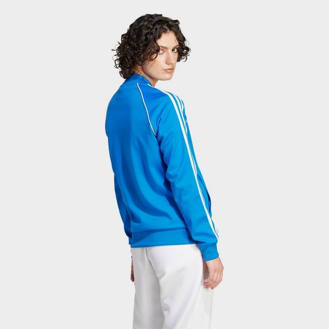 Adidas originals authentic superstar track jacket in blue clearance dj2857