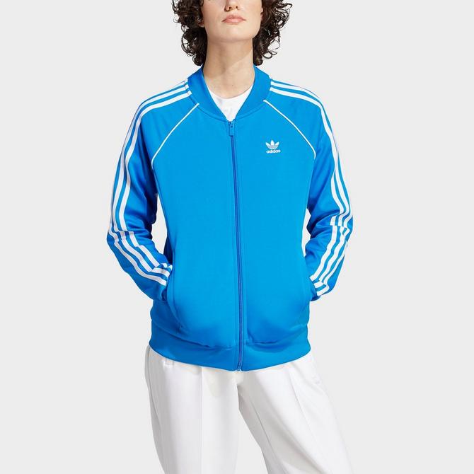 Adidas superstar best sale track jacket girls