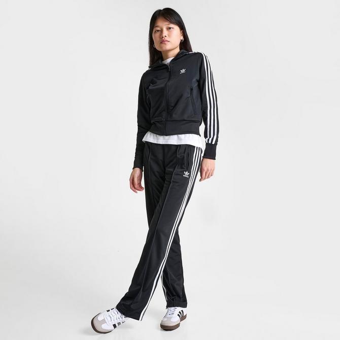 Adidas womens black track pants on sale