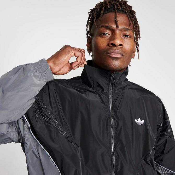 Adidas woven hot sale track top