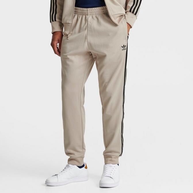 Adidas white discount track pants mens