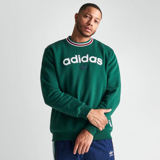 Adidas trefoil best sale crew neck