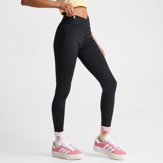 Black adidas Originals Ribbed Leggings - JD Sports Global