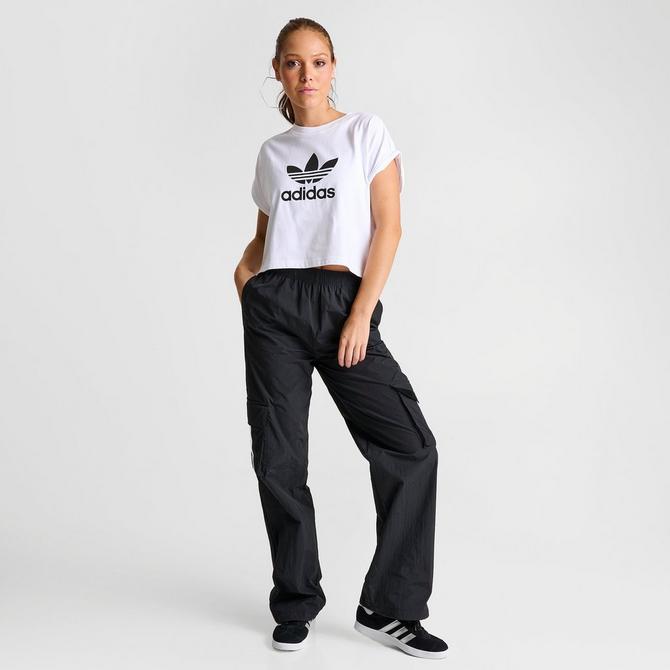 adidas Women's Quarter-Zip Sweatshirt & Side-Striped Leggings - Macy's