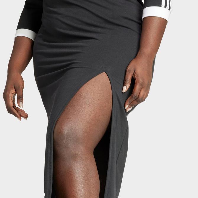 Adidas 3 stripe dress plus size best sale