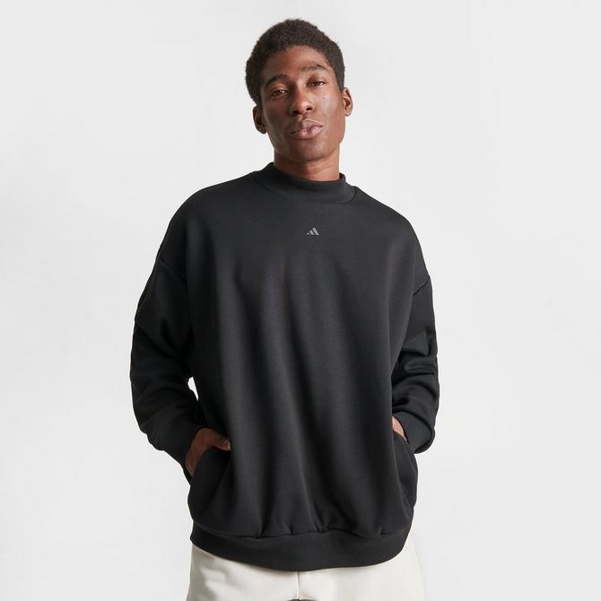 adidas Basketball Fleece Crewneck Sweatshirt