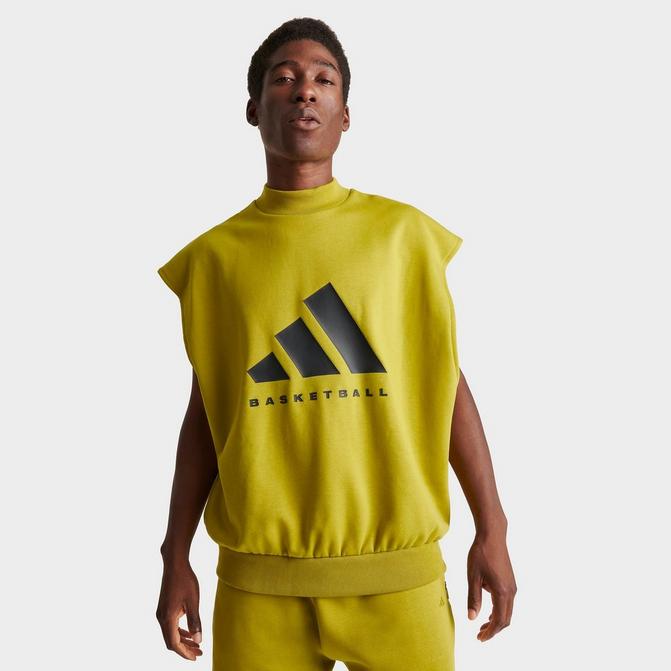 Adidas cut off sweatshirt hotsell