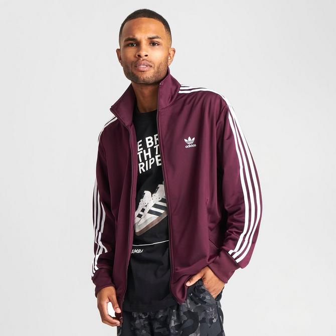 Adidas originals shop maroon jacket