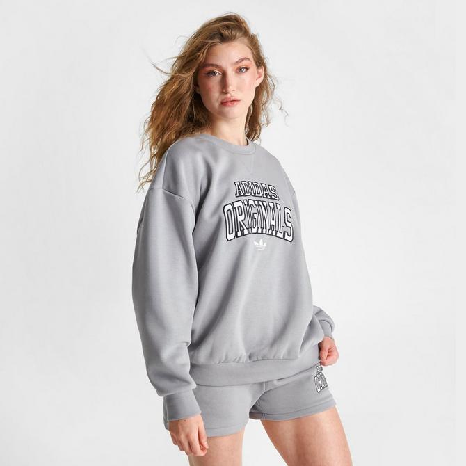 Adidas women's crew neck sweater hotsell